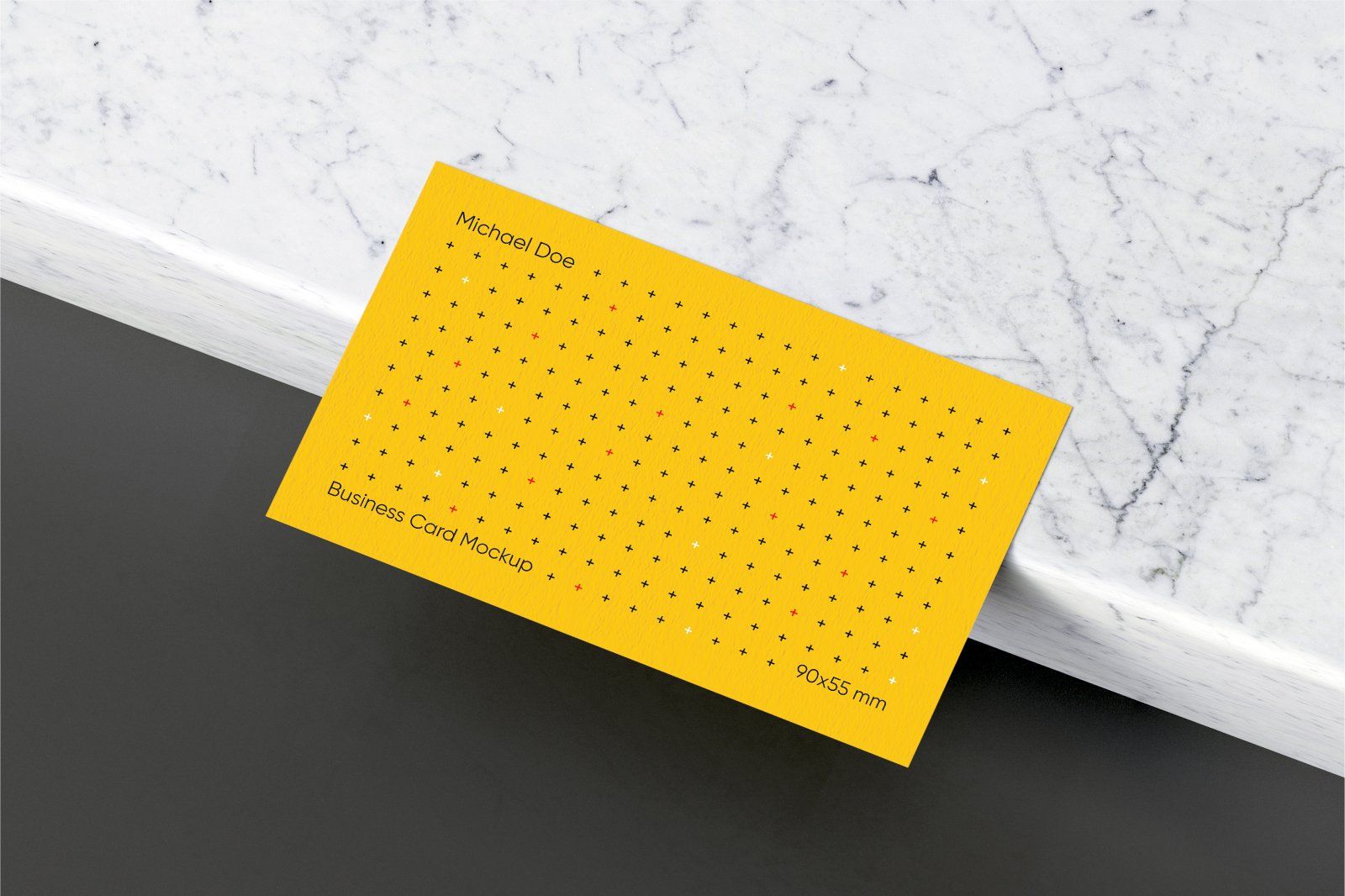 Modern Business Card Mockup Set