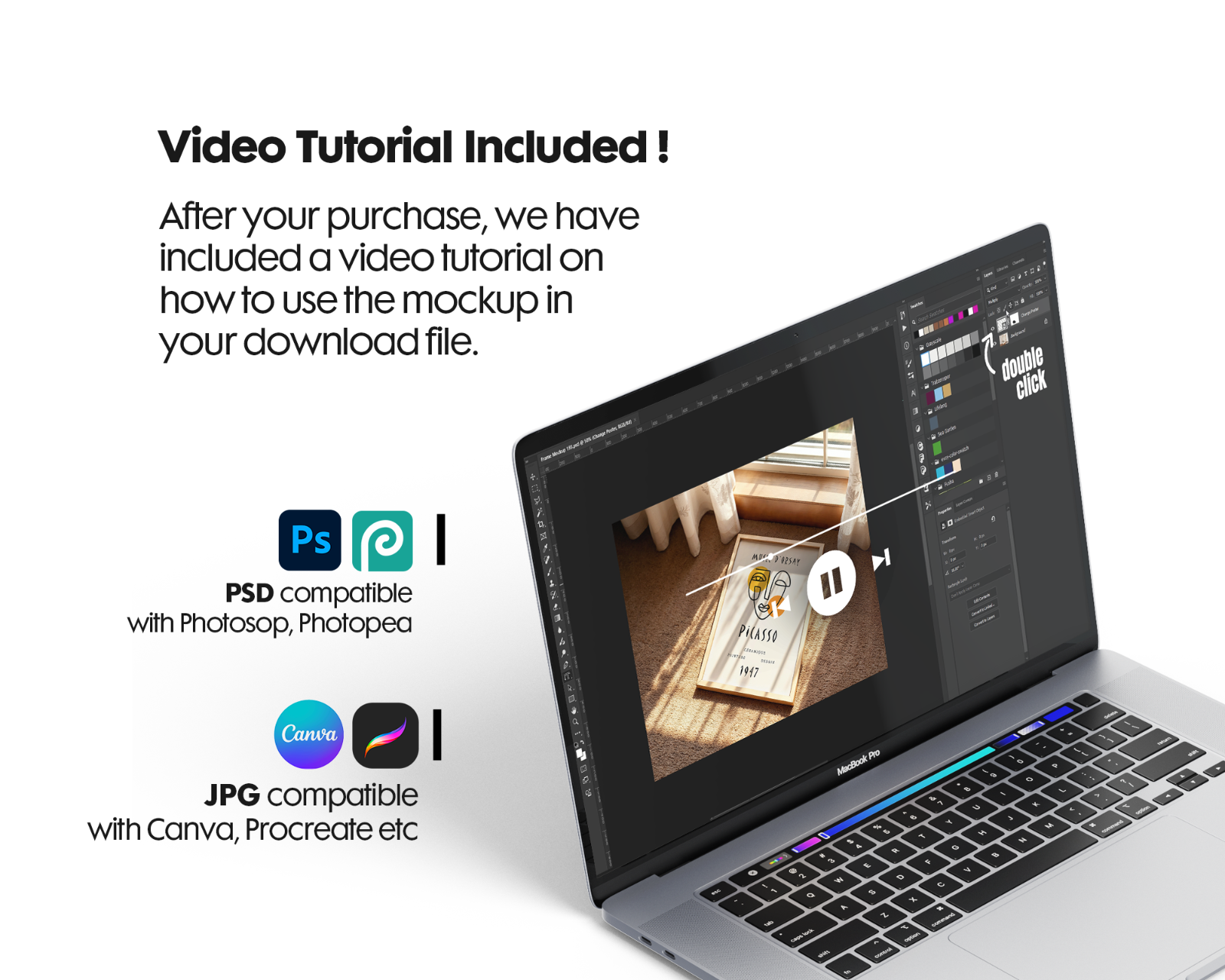 Poster Mockup Bundle: Din A Ratio PSD Template