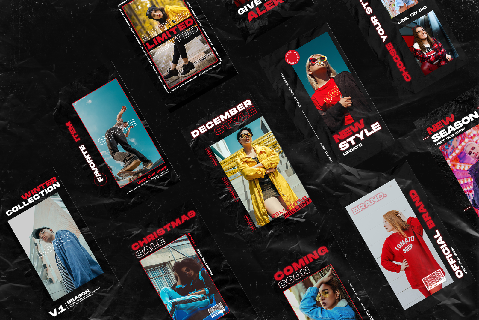 BUNDLE INSTAGRAM TEMPLATE HYPE