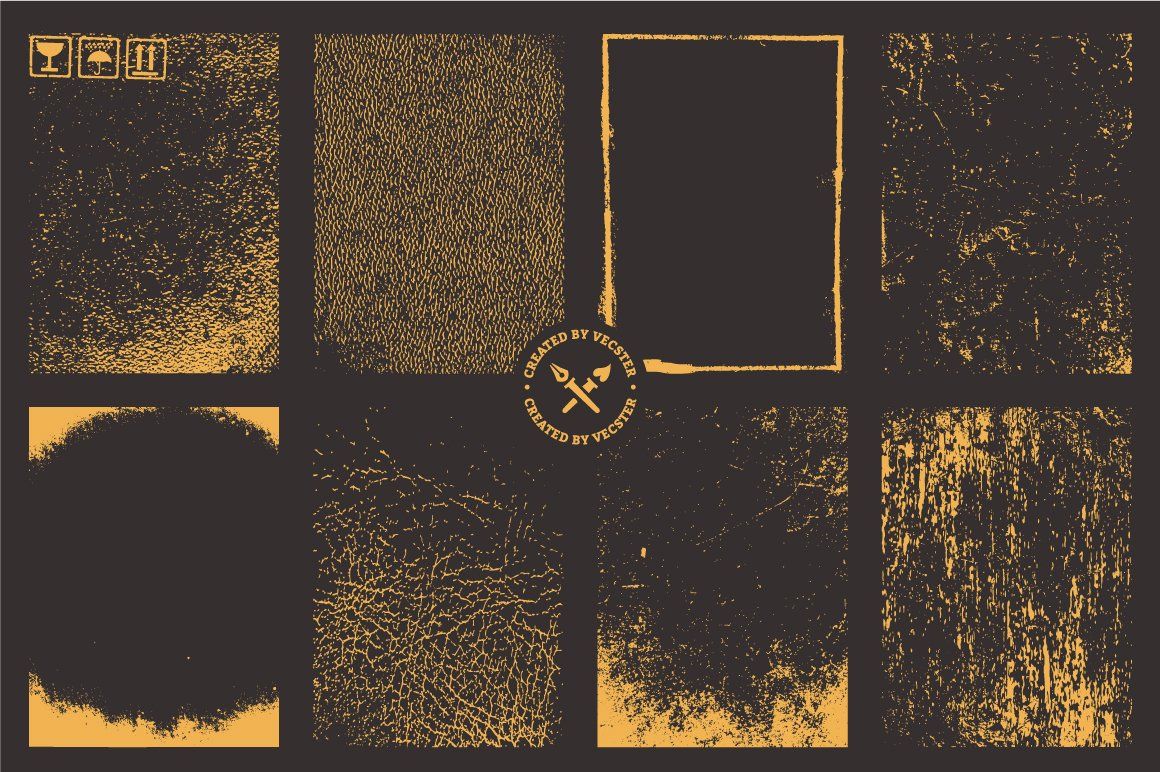 Grunge Textures Vector Pack