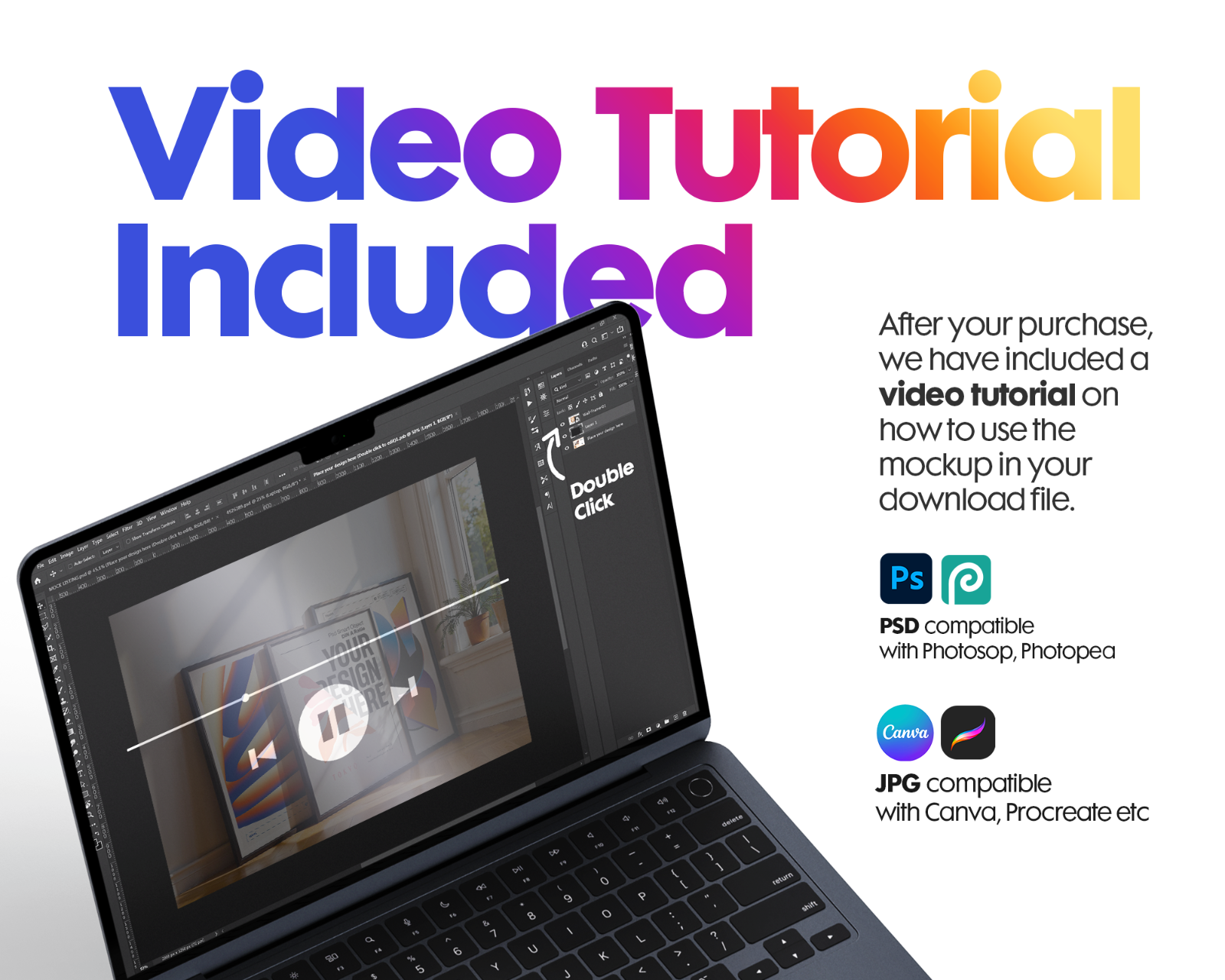 700 Frame Mockup Mega Bundle: Wall Art & Poster Display (PSD Digital Download)