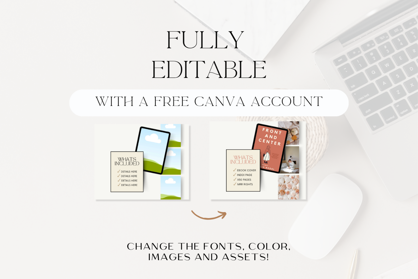 Digital Listing Mockup Templates