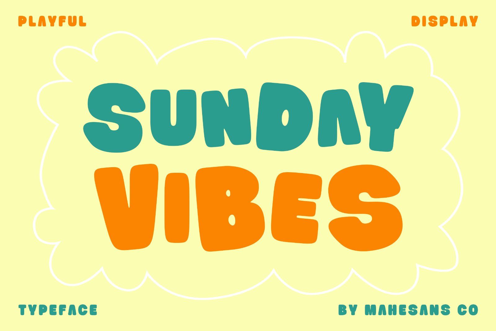 Bubble Gummy | Playful Display Font