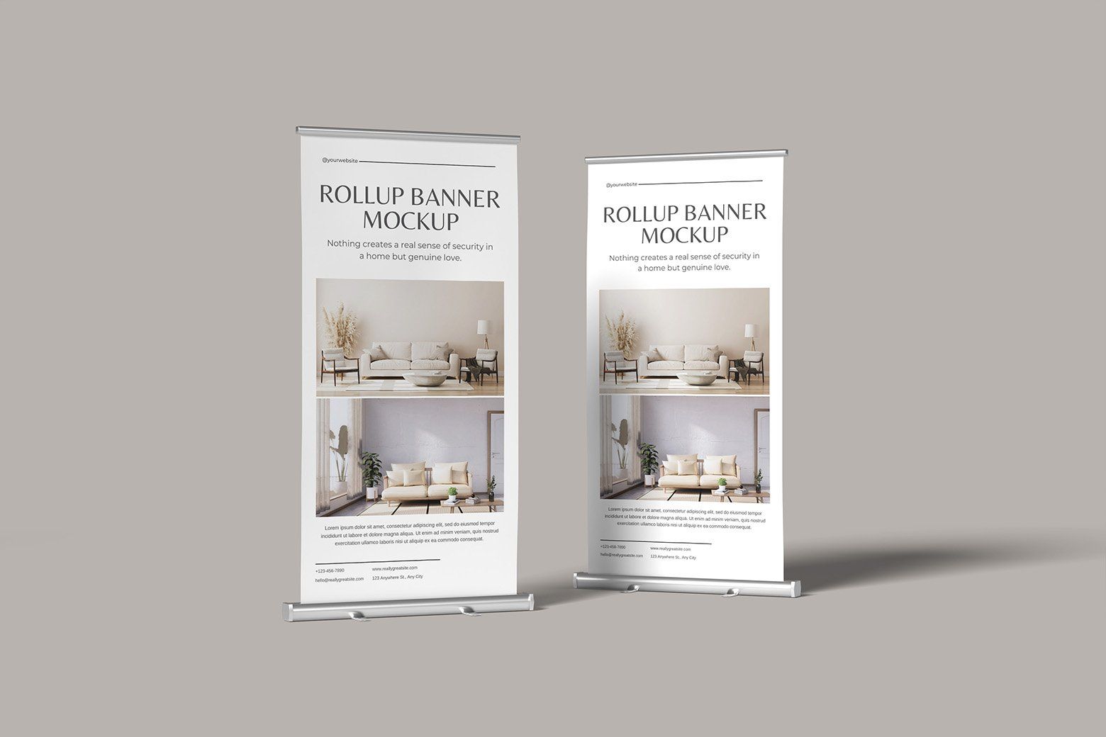 Rollup Banner Mockup