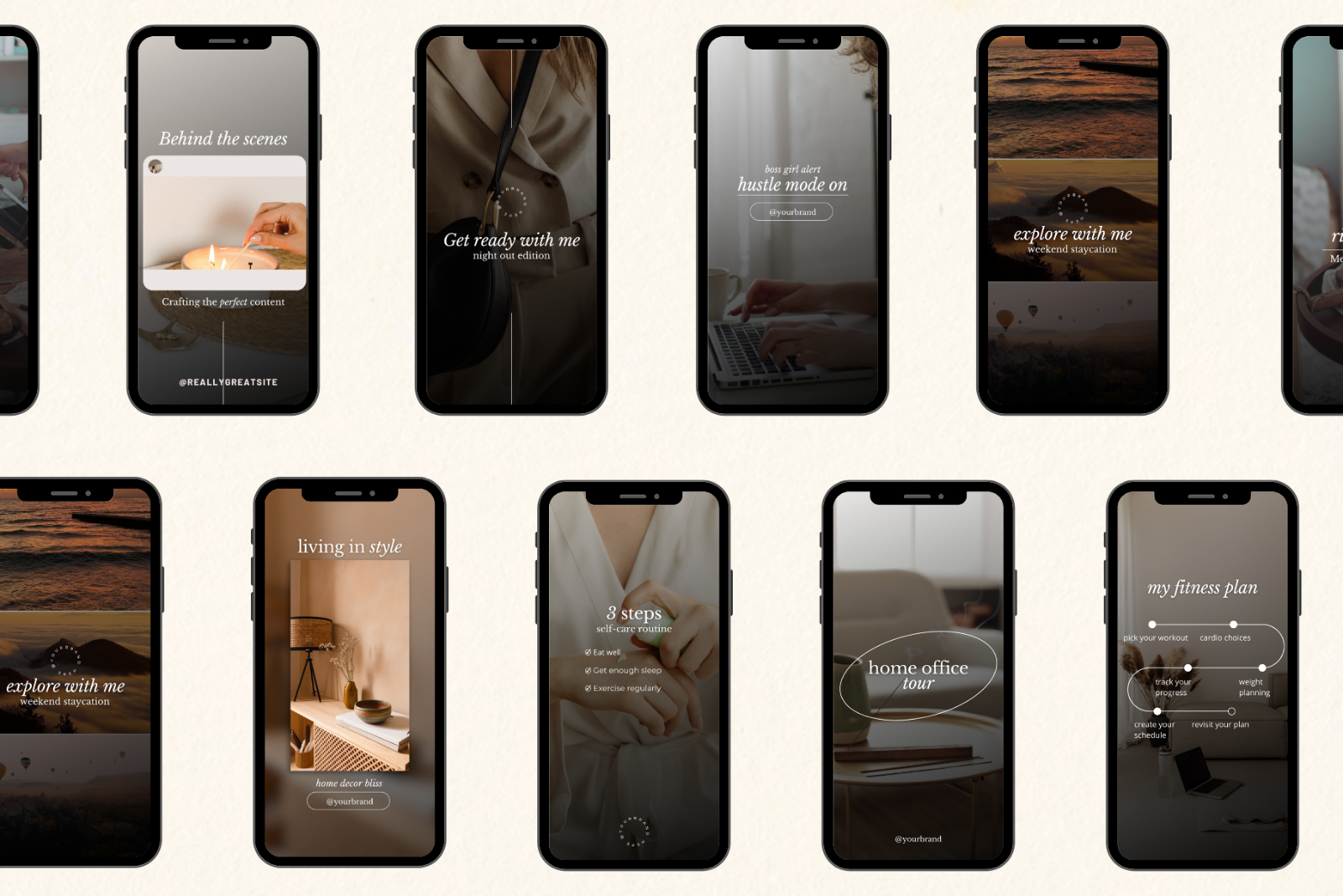 Instagram Reel Cover Templates Canva