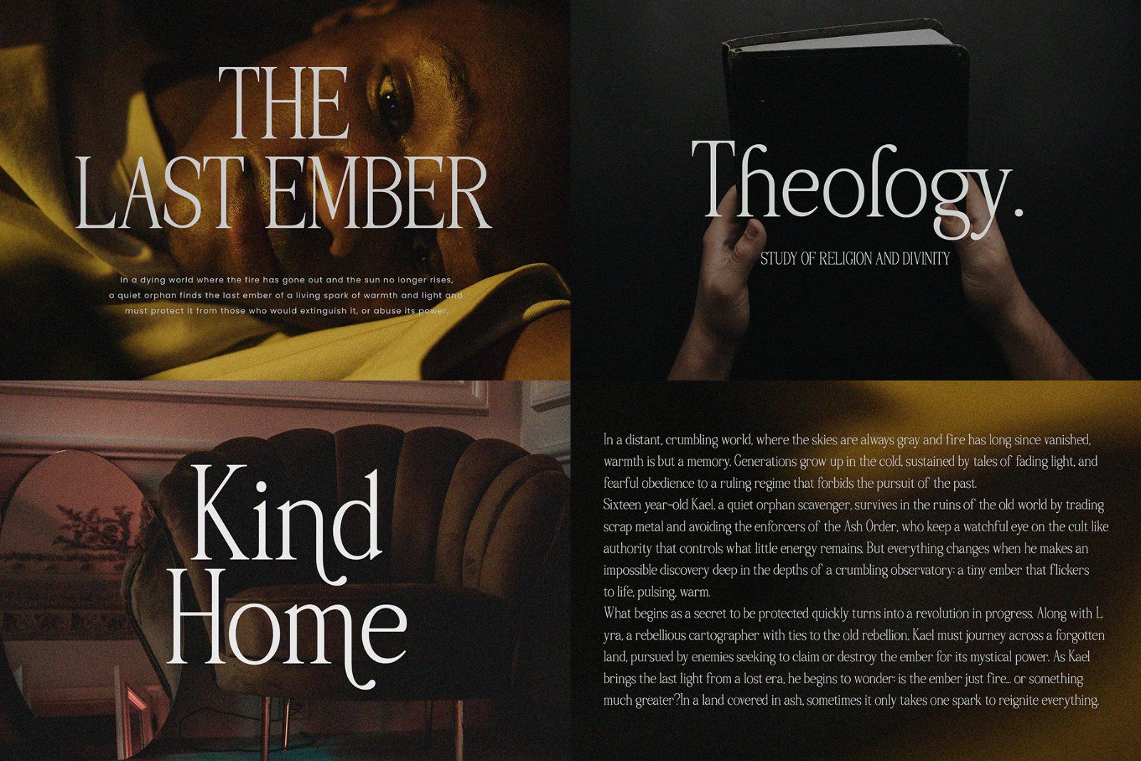 Modern Serif Font Bundle