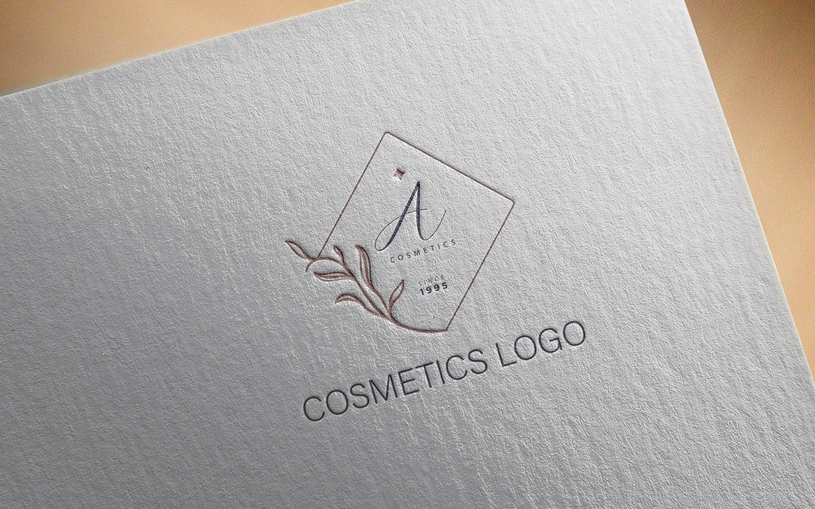 Cosmetics Elegant Logo Template-08-22