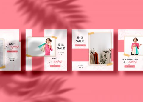 Shopping - Social Media Template-22-063