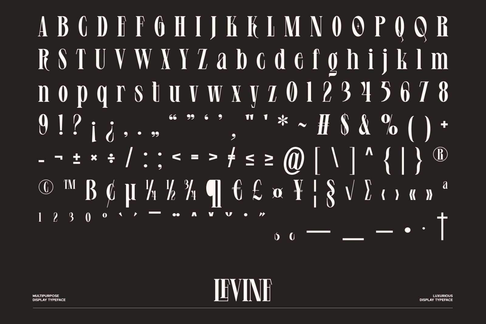 Levine - Font