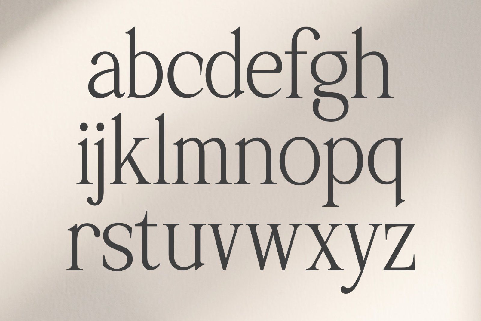 Palmorine | A Modern Serif Typeface