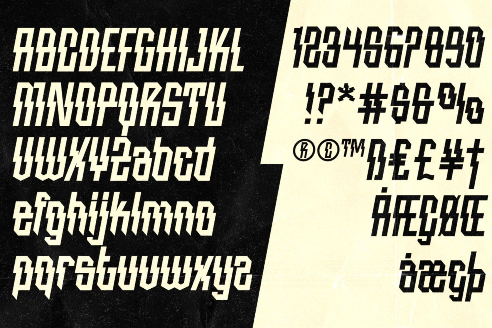 Iron Thunder - Font