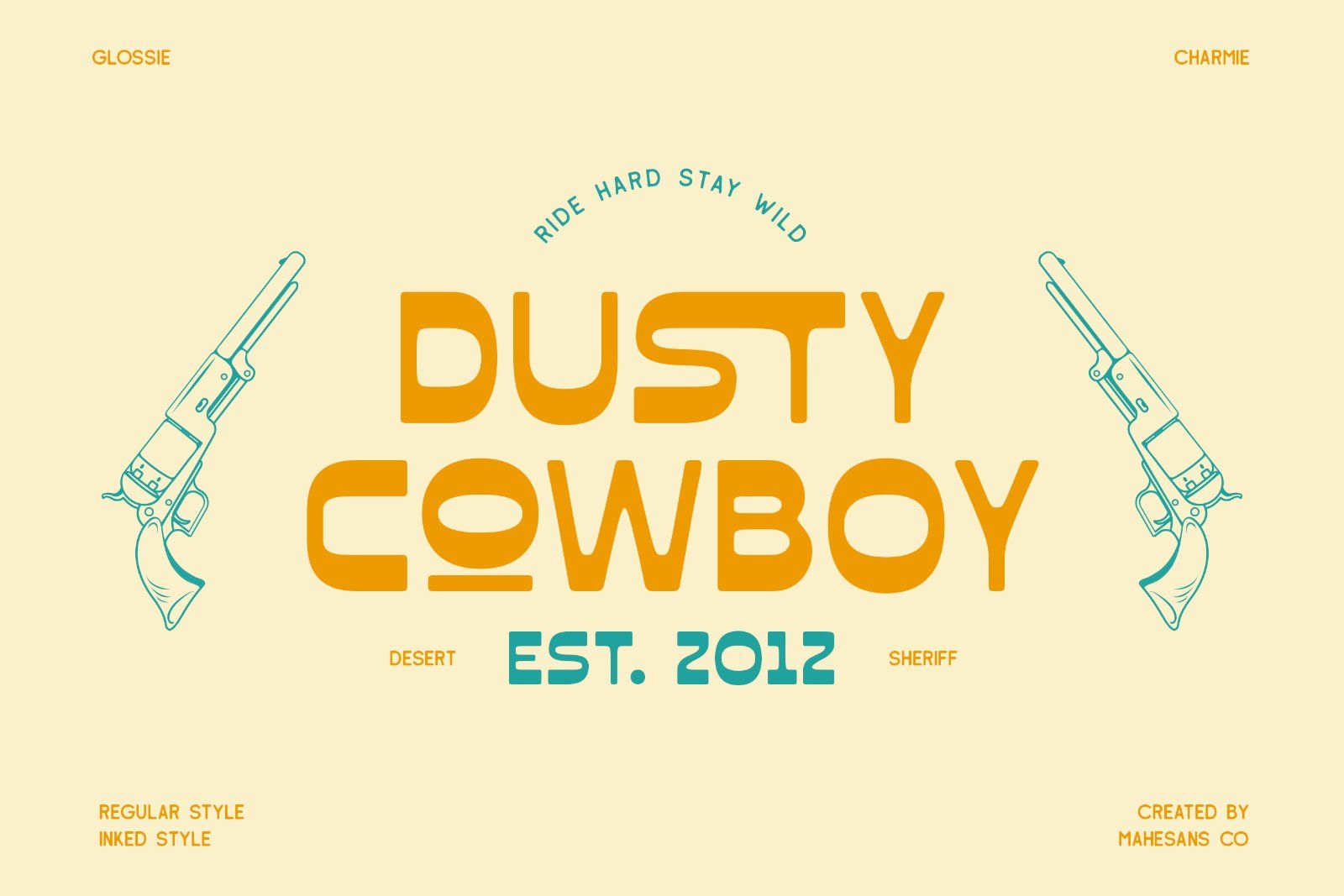 Glossie & Charmie - Font Duo