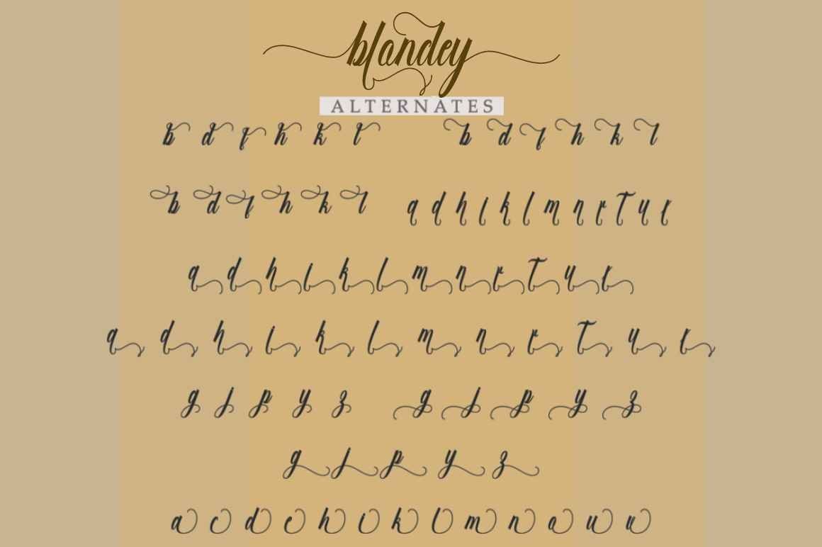 Blondey Script