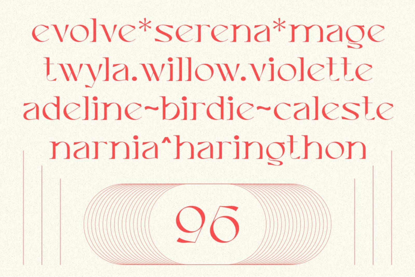 Ganora - Font