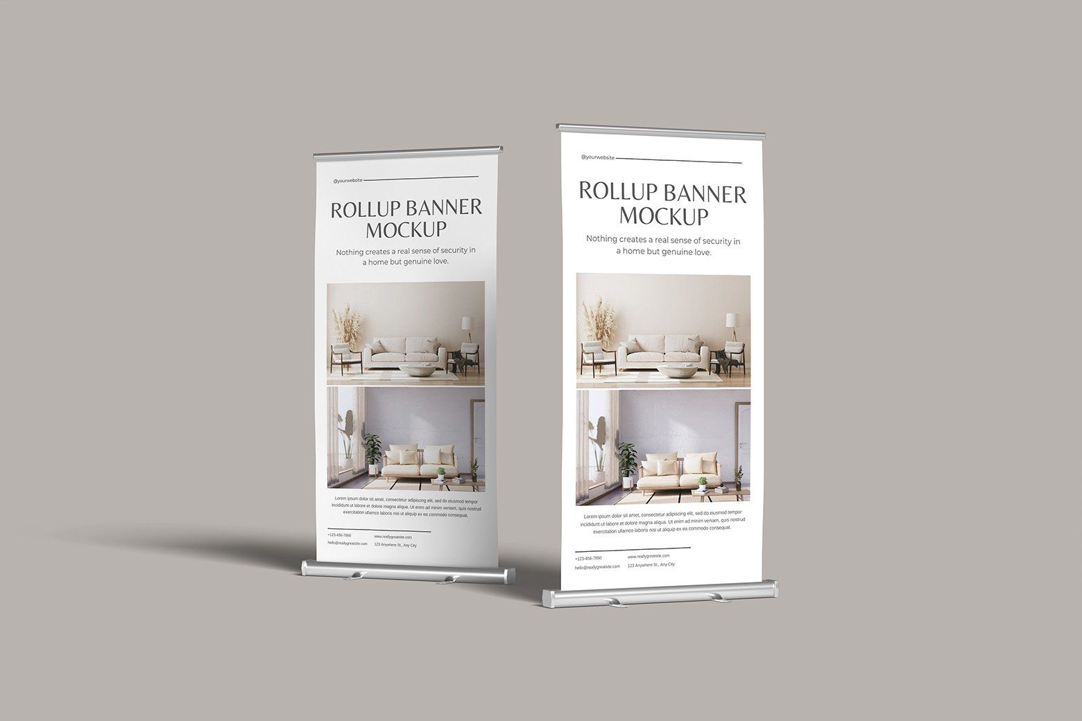 Rollup Banner Mockup