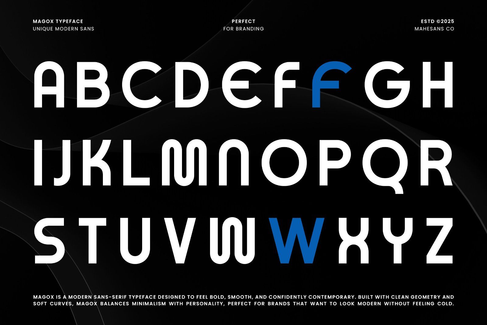 Magox – Unique Modern Sans Serif