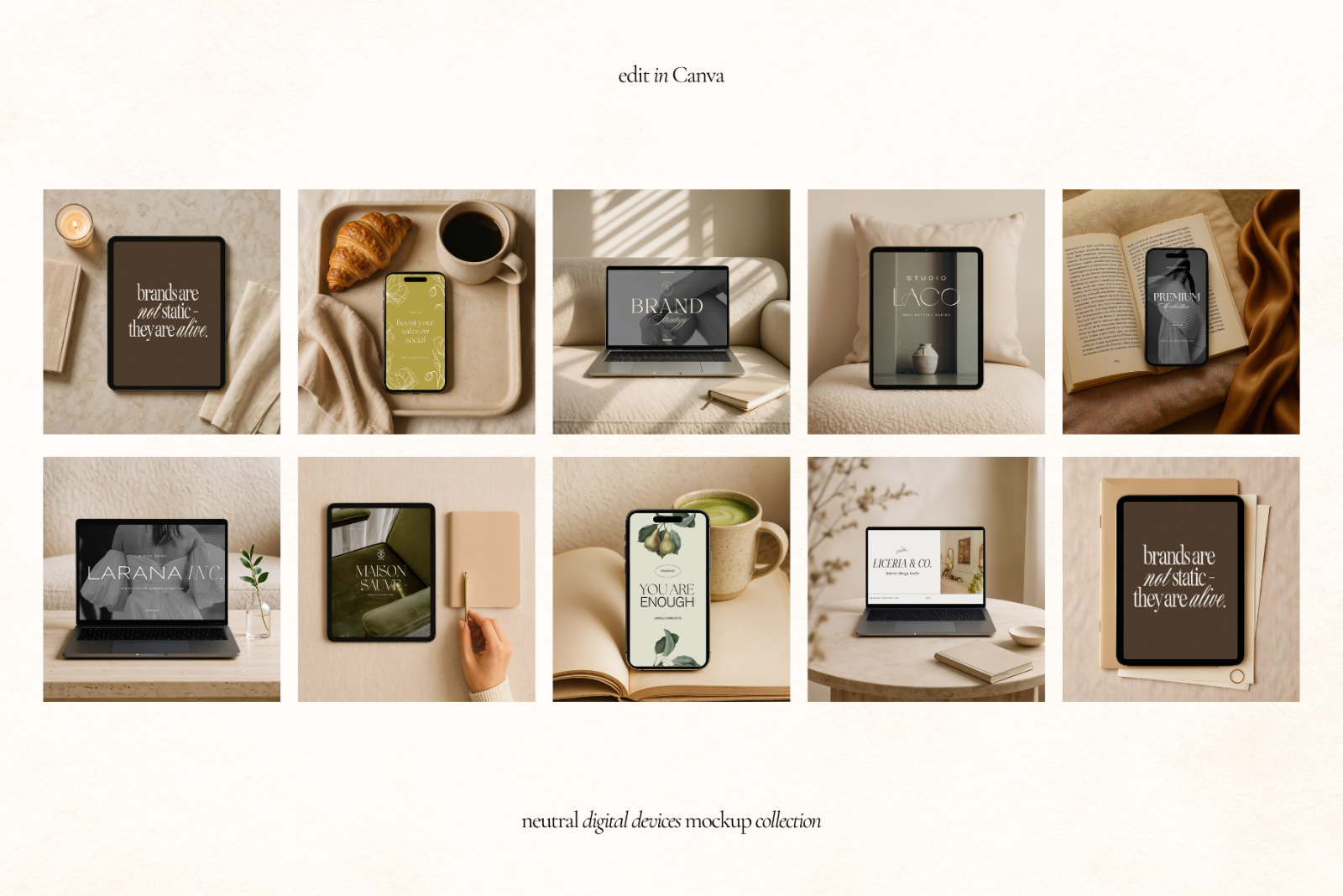 50 Digital Device Mockups Canva