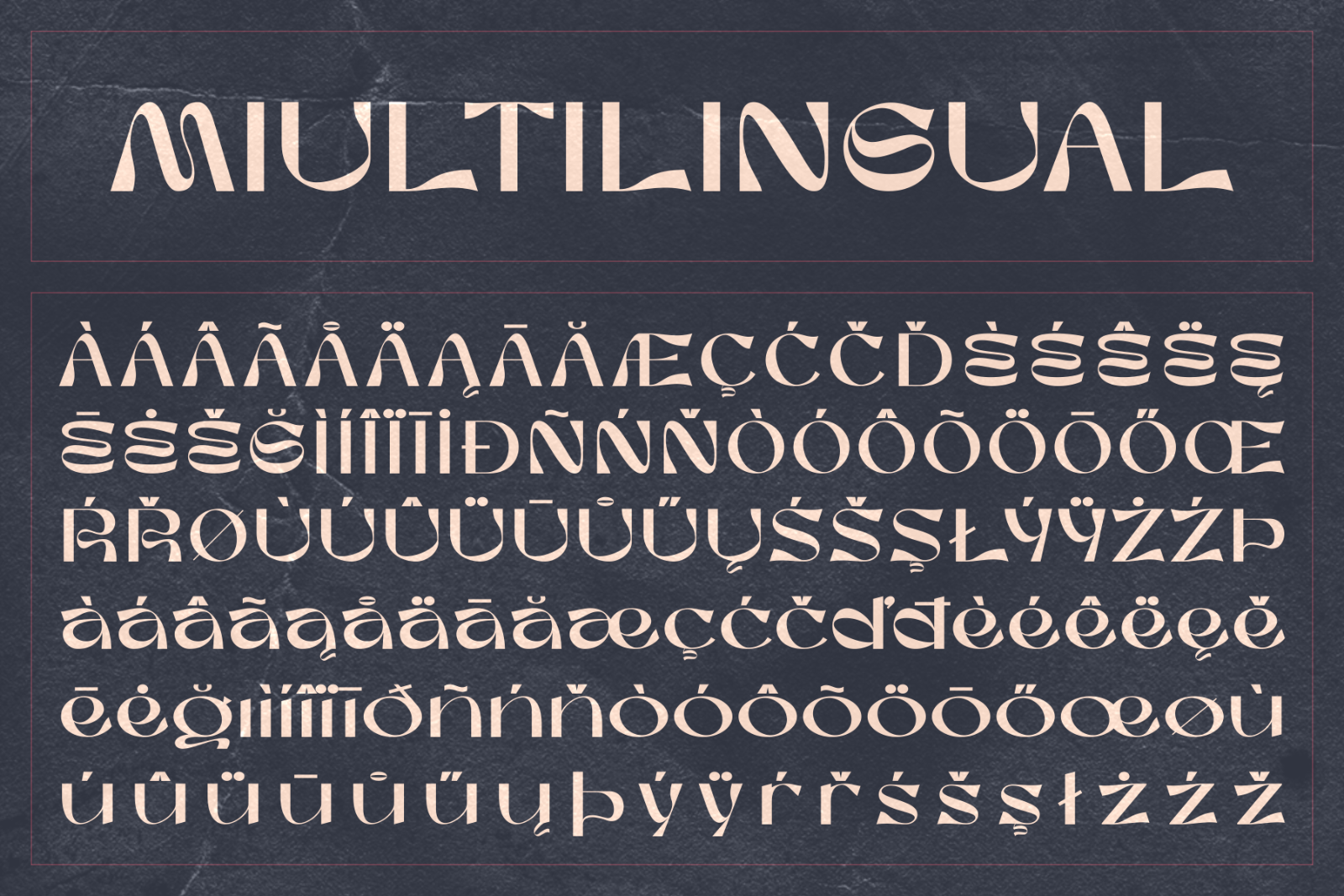 Moon Dream - Font
