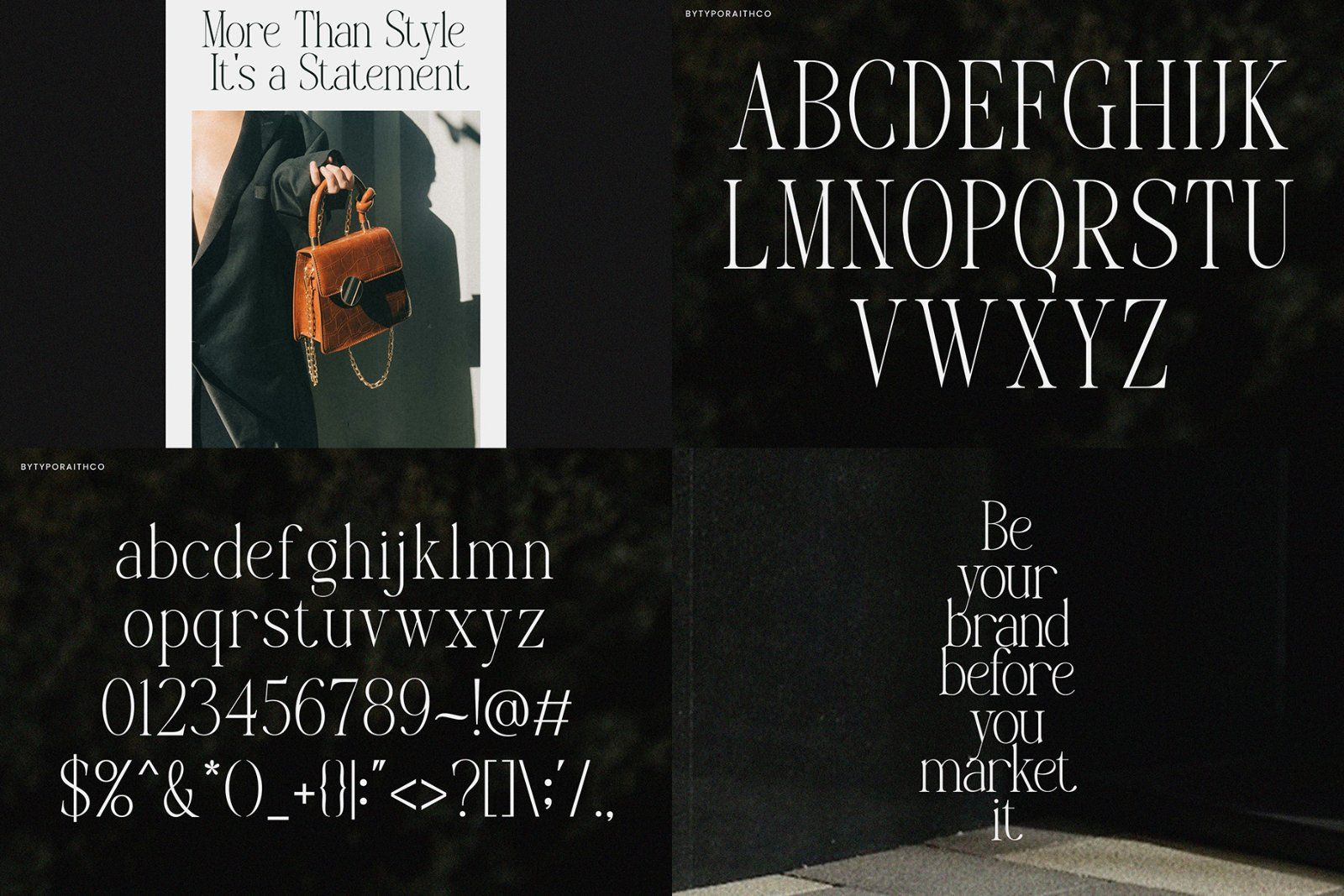 Modern Serif Font Bundle