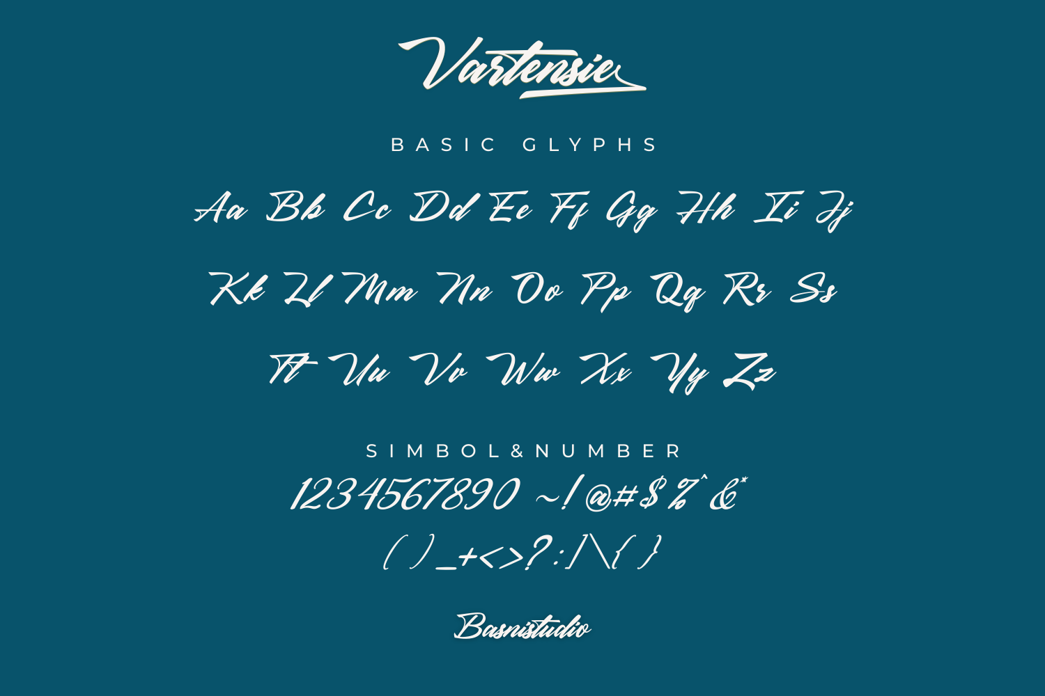 Vartensie Script Font