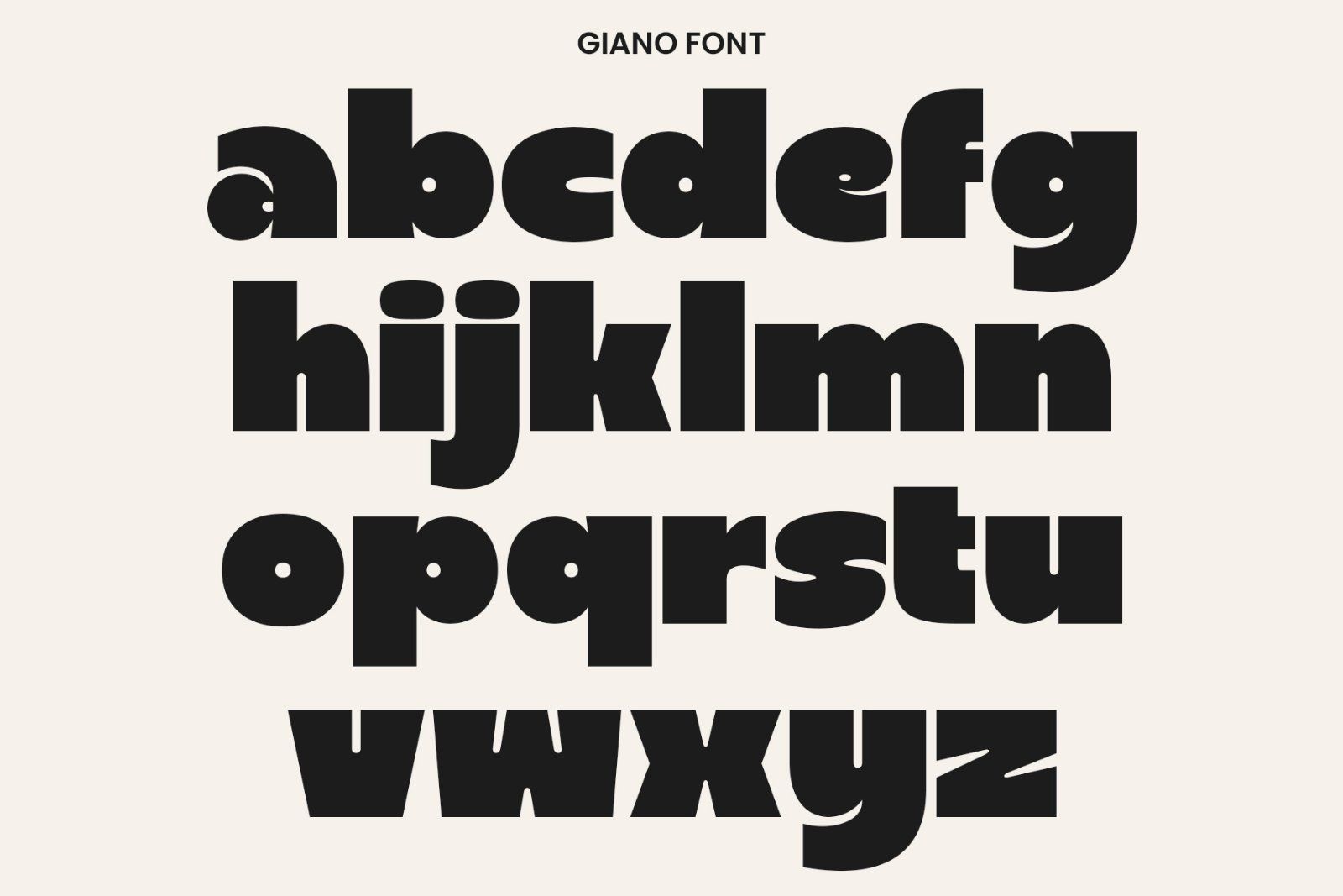 Megra | Modern Heavy Sans Serif Font