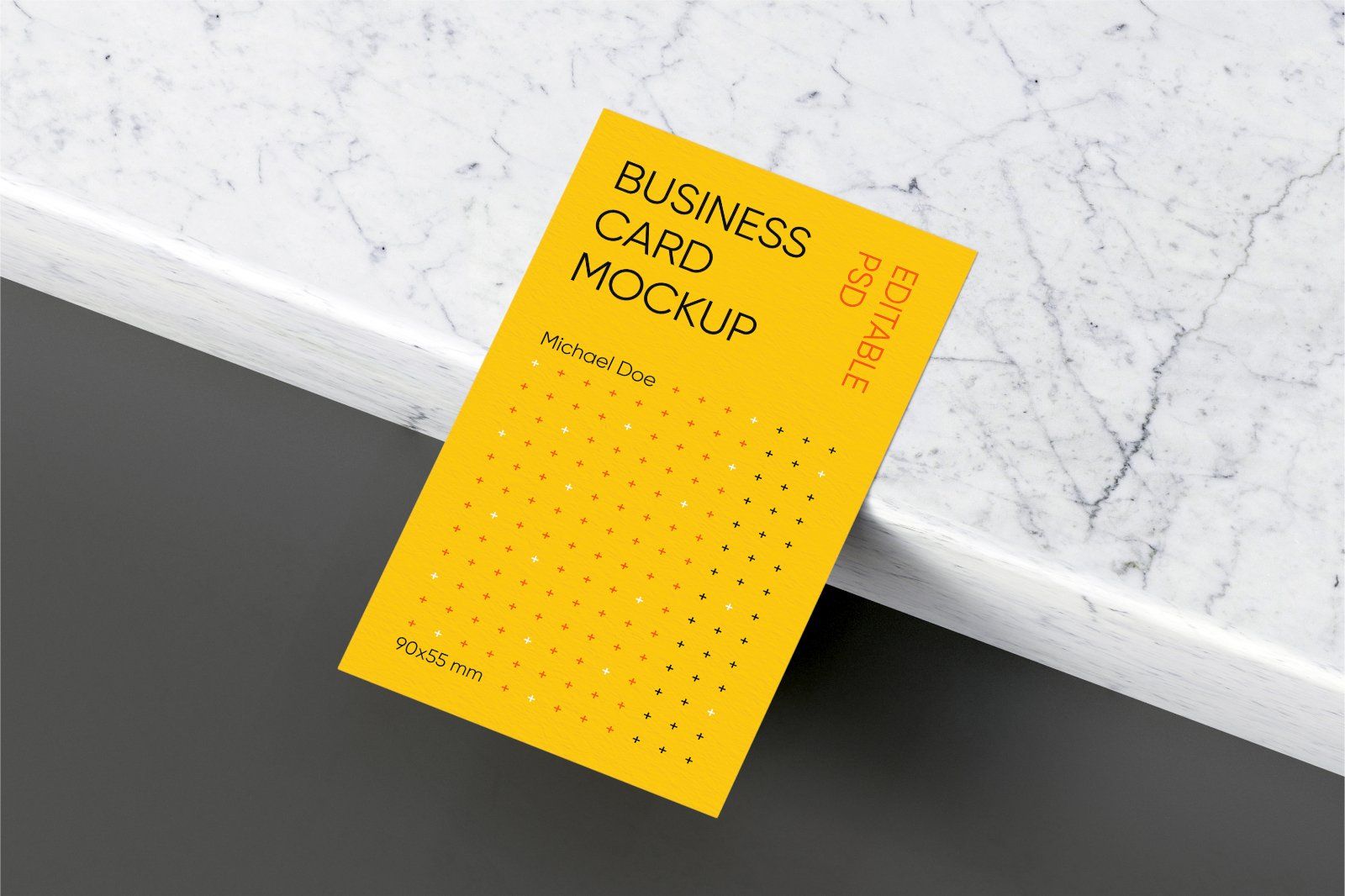 Modern Business Card Mockup Set