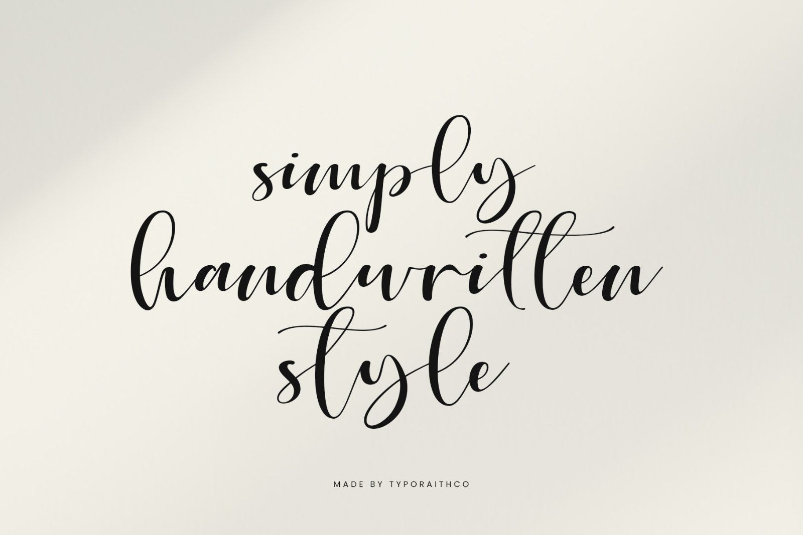 Cartney | Elegant Handwritten Script Font