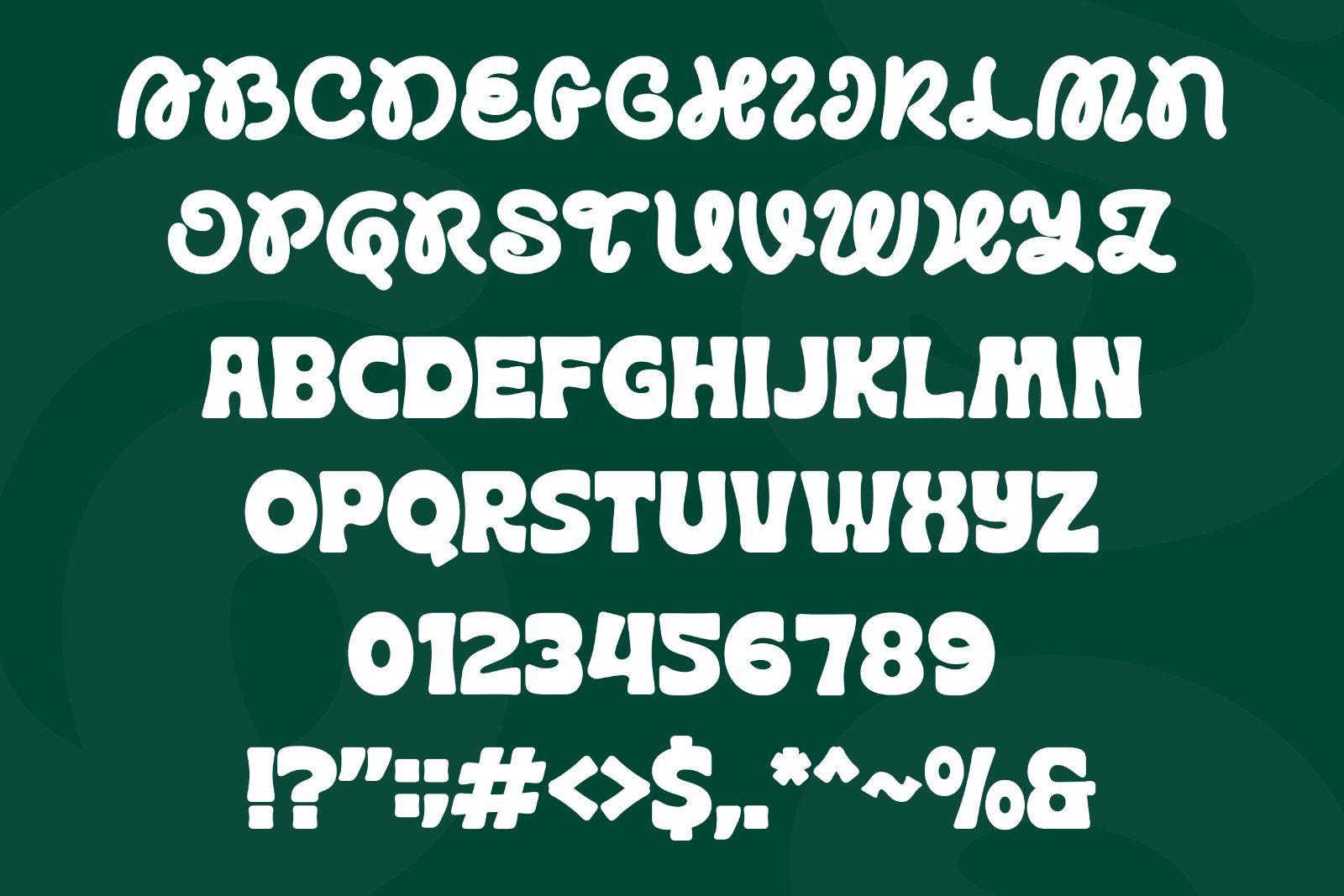 Marion - Display Combination Font