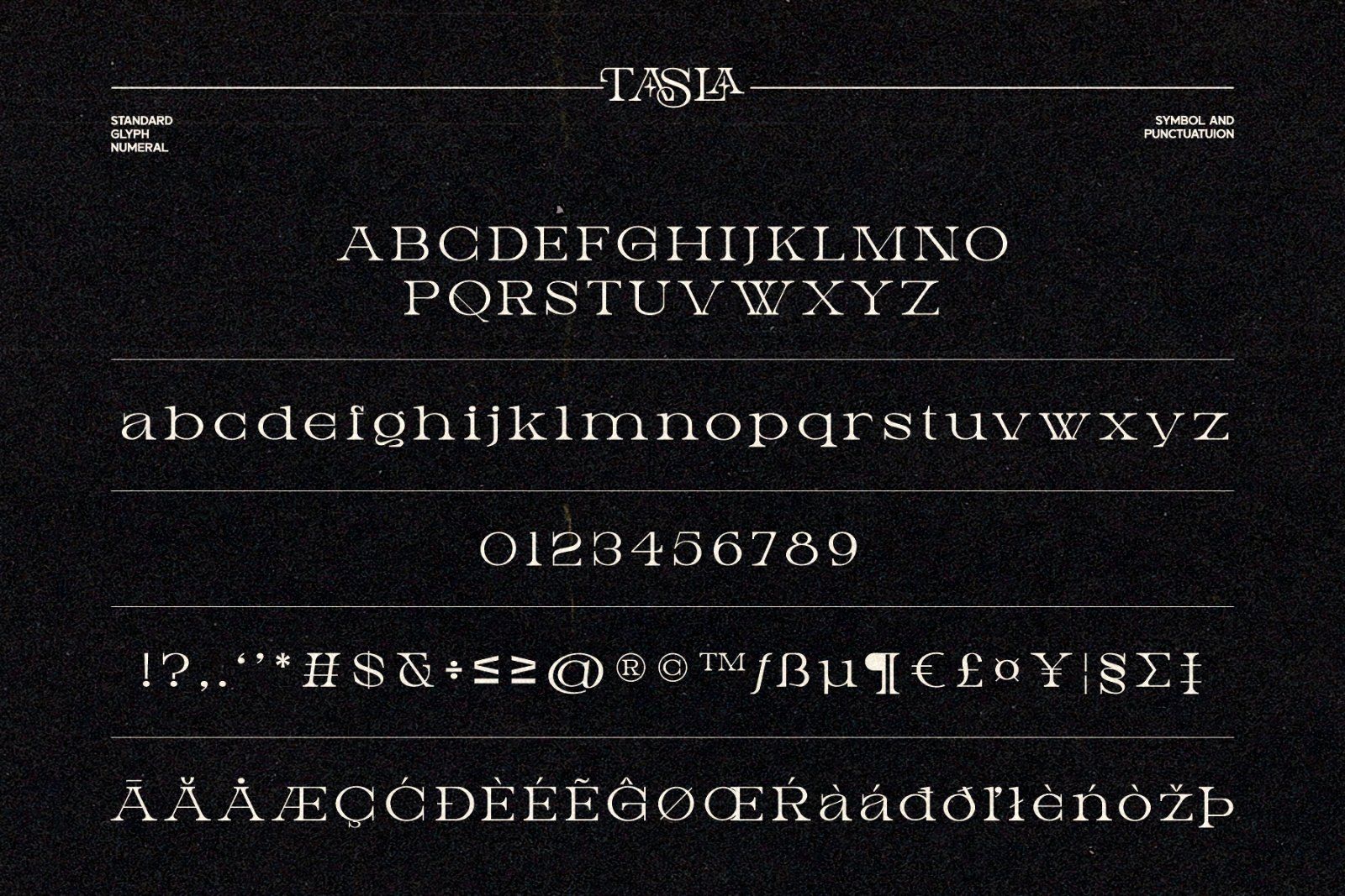 Tasla Font