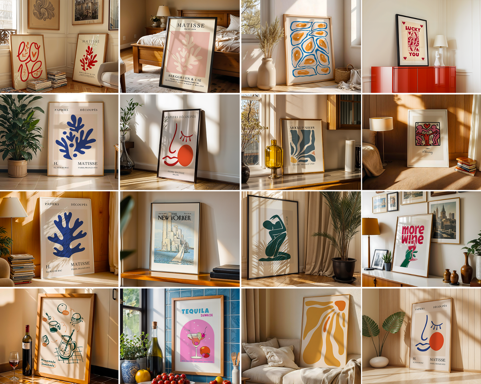 300+ Frames Mockup PSD Bundle Set