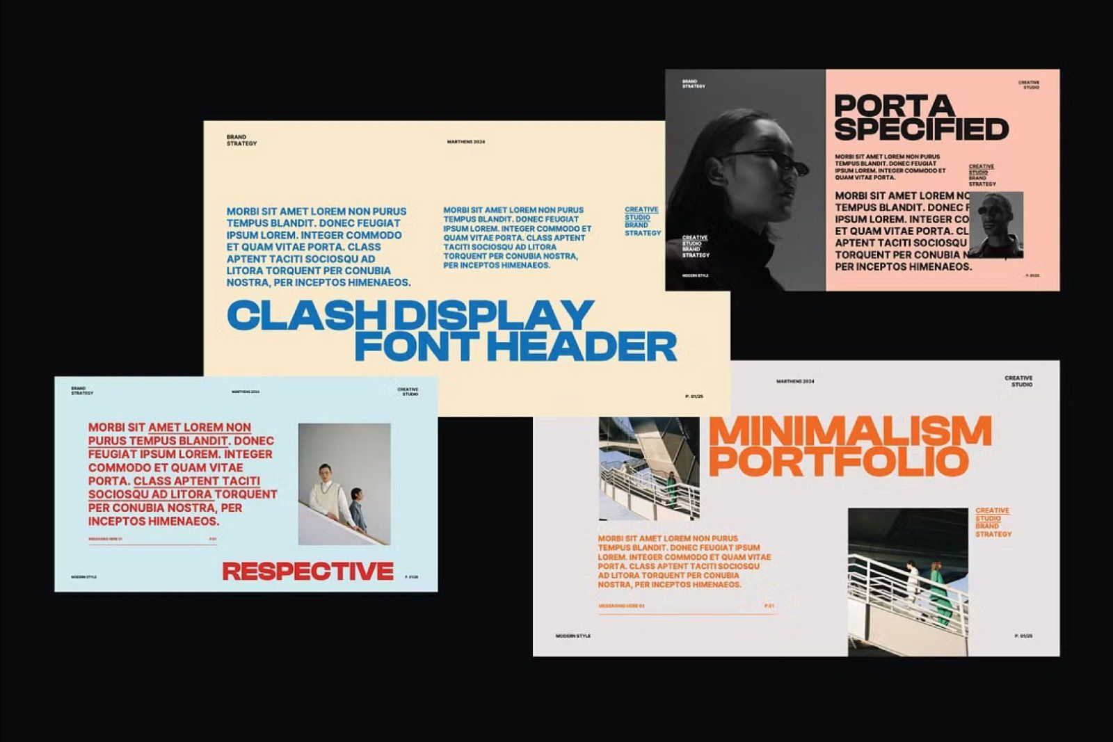 Marthens - Brand Strategy PowerPoint Template