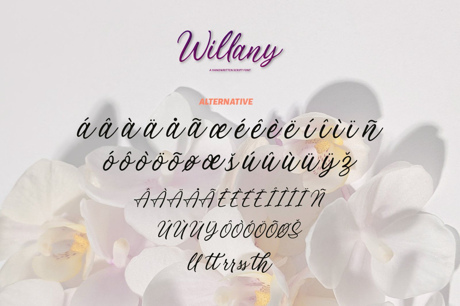 Willany - Handwritten Font