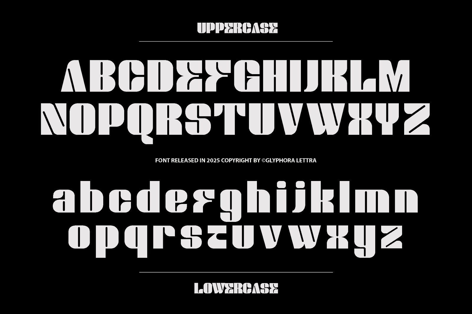 Gerixo - Bold Display Sans Serif