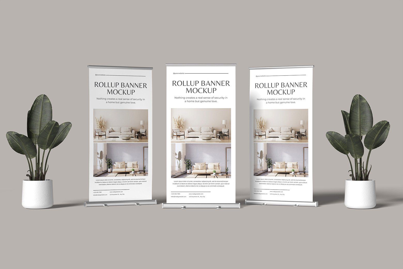 Rollup Banner Mockup