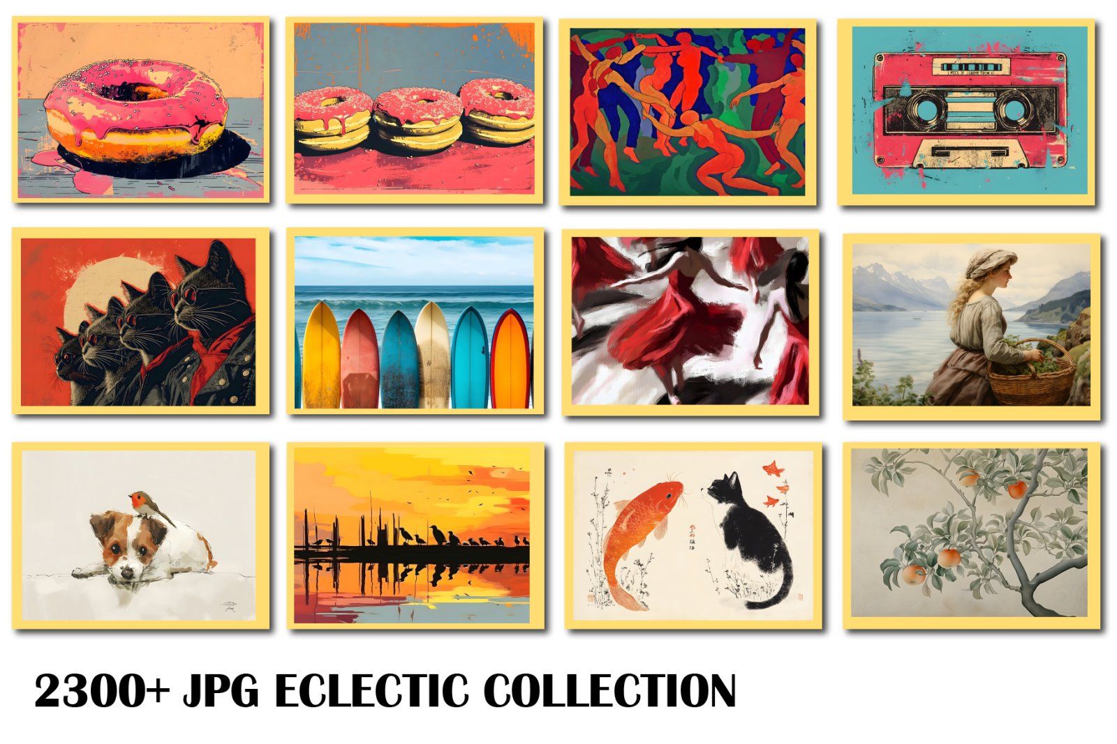 Eclectic Wall Art Collection Entire Shop Sale, Bundle Wall Art, Aesthetic wall posters, Wall Art, De