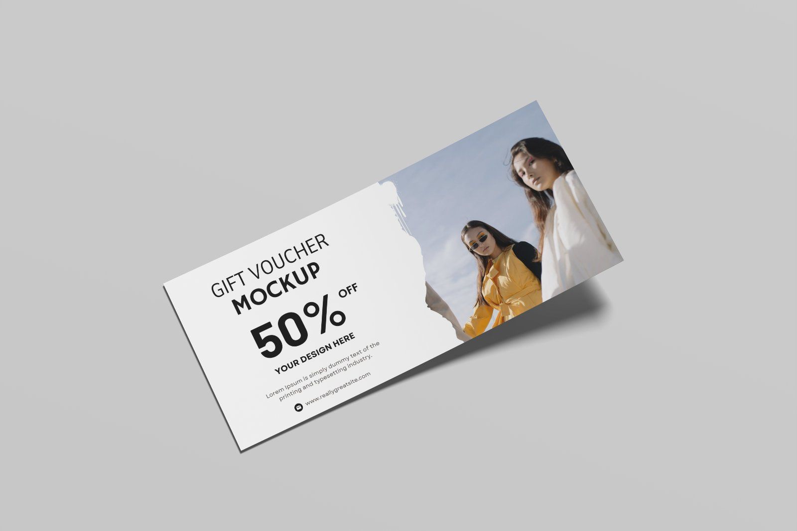 Gift Voucher Mockup