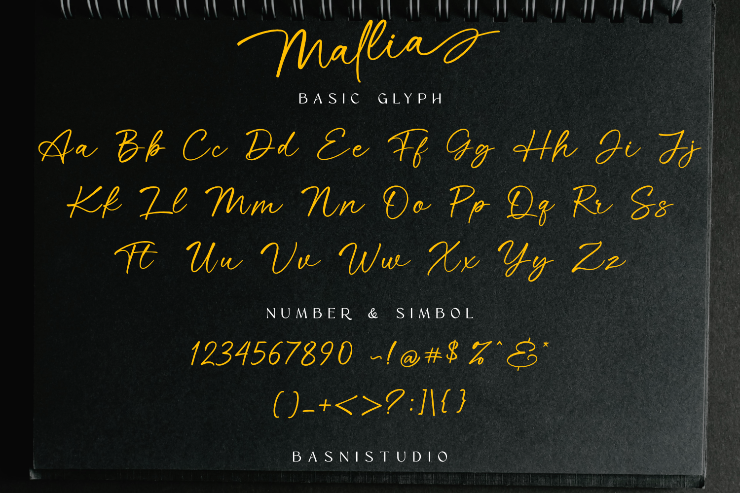 Mallia Handwritten FOnt
