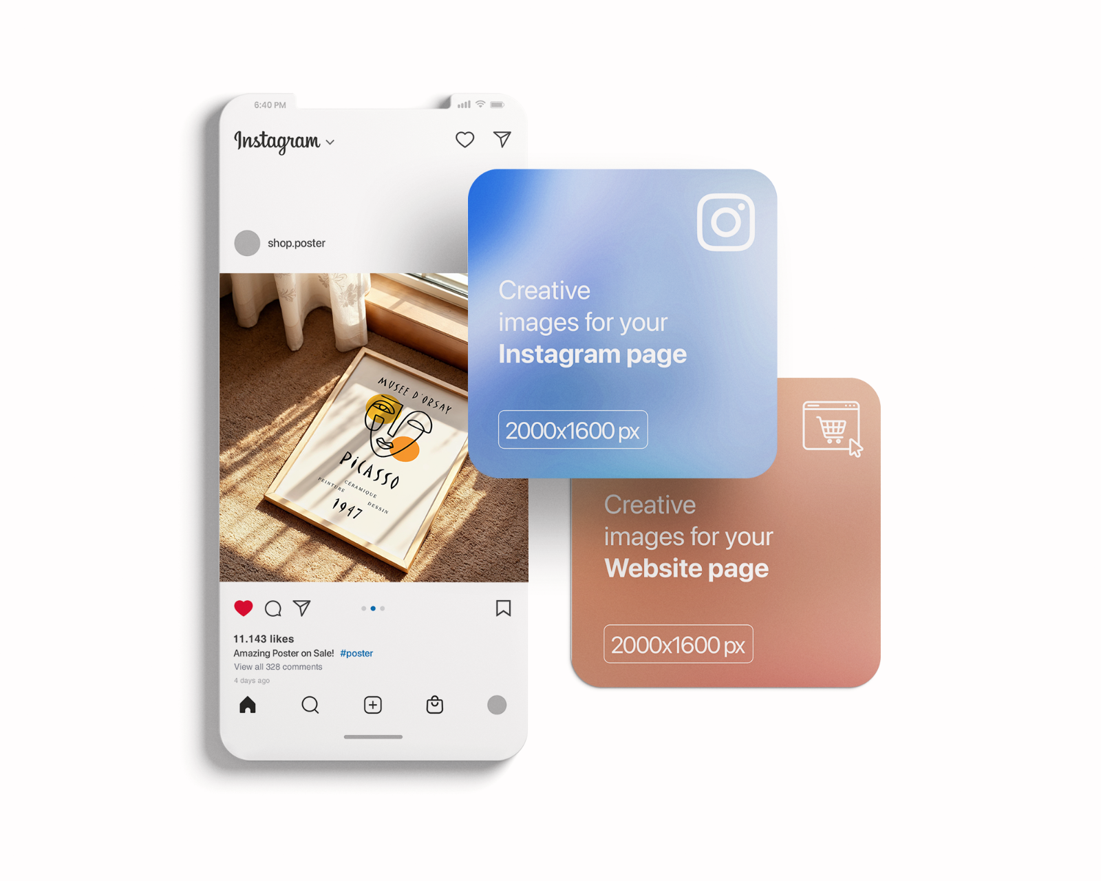 200+ Frames Mockup PSD Bundle: Wall Art Mockups for Designers