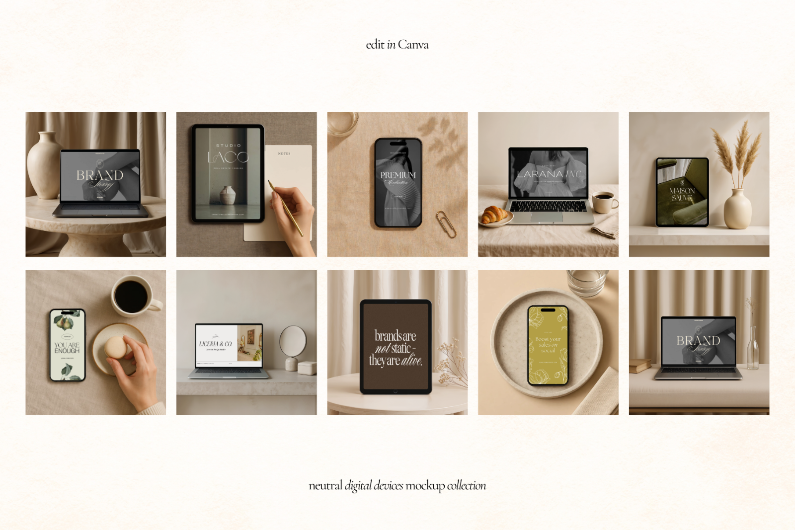 50 Digital Device Mockups Canva