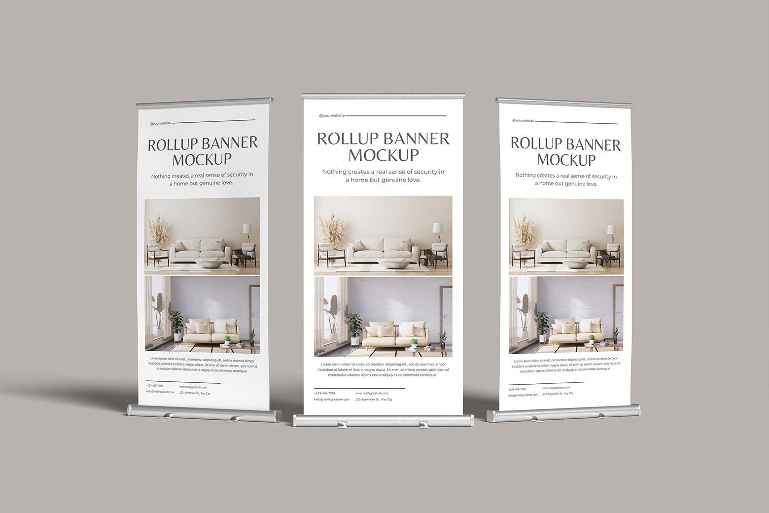 Rollup Banner Mockup