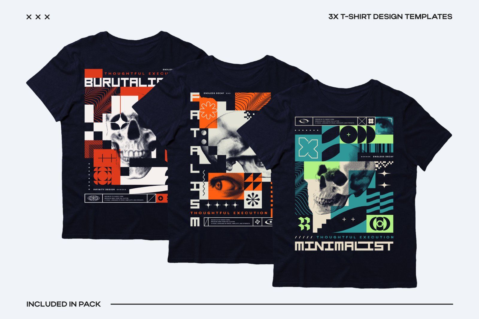 Brutalist Blocks Vector Pack