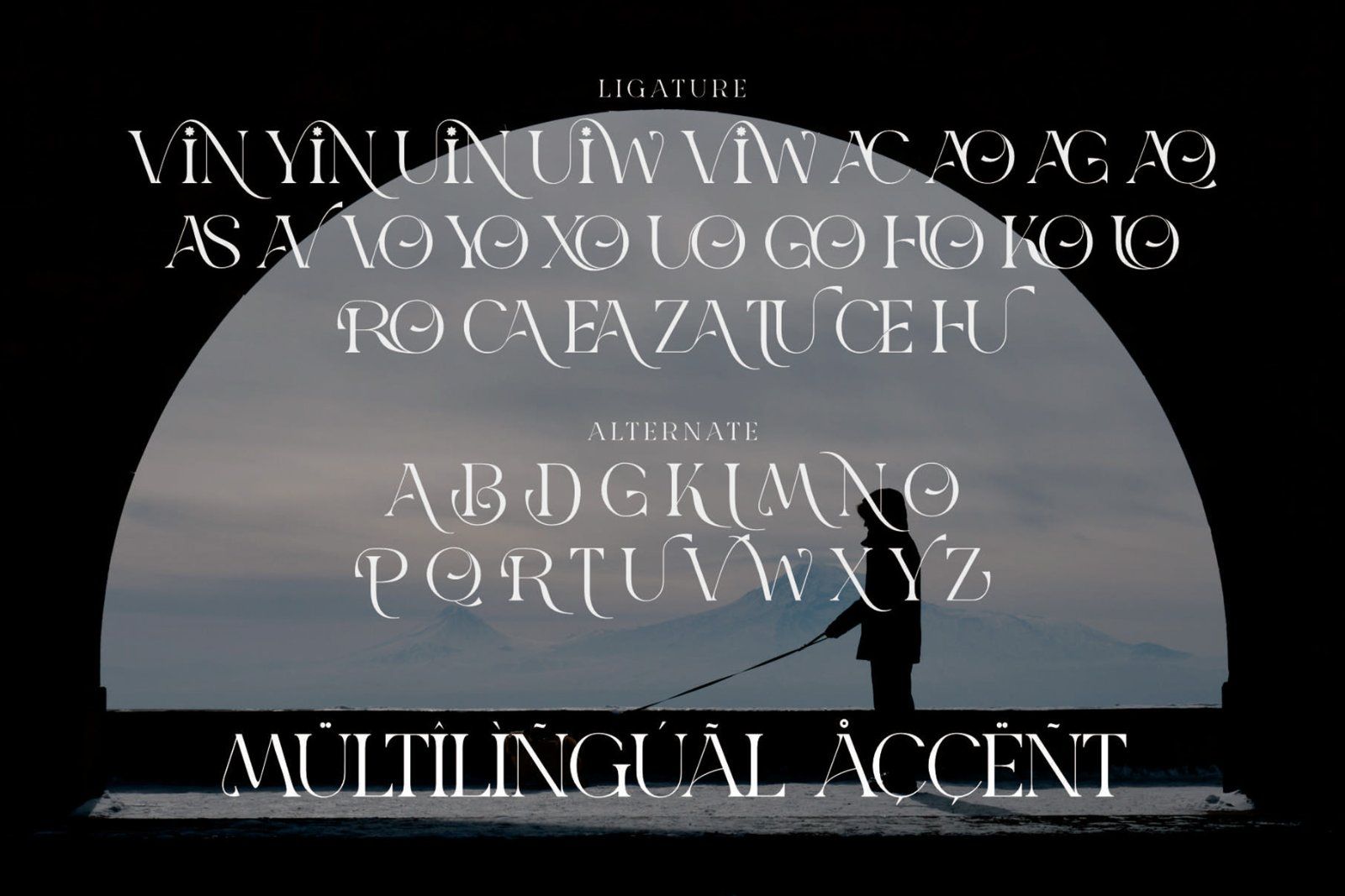 KUINCA Modern Ligature Serif