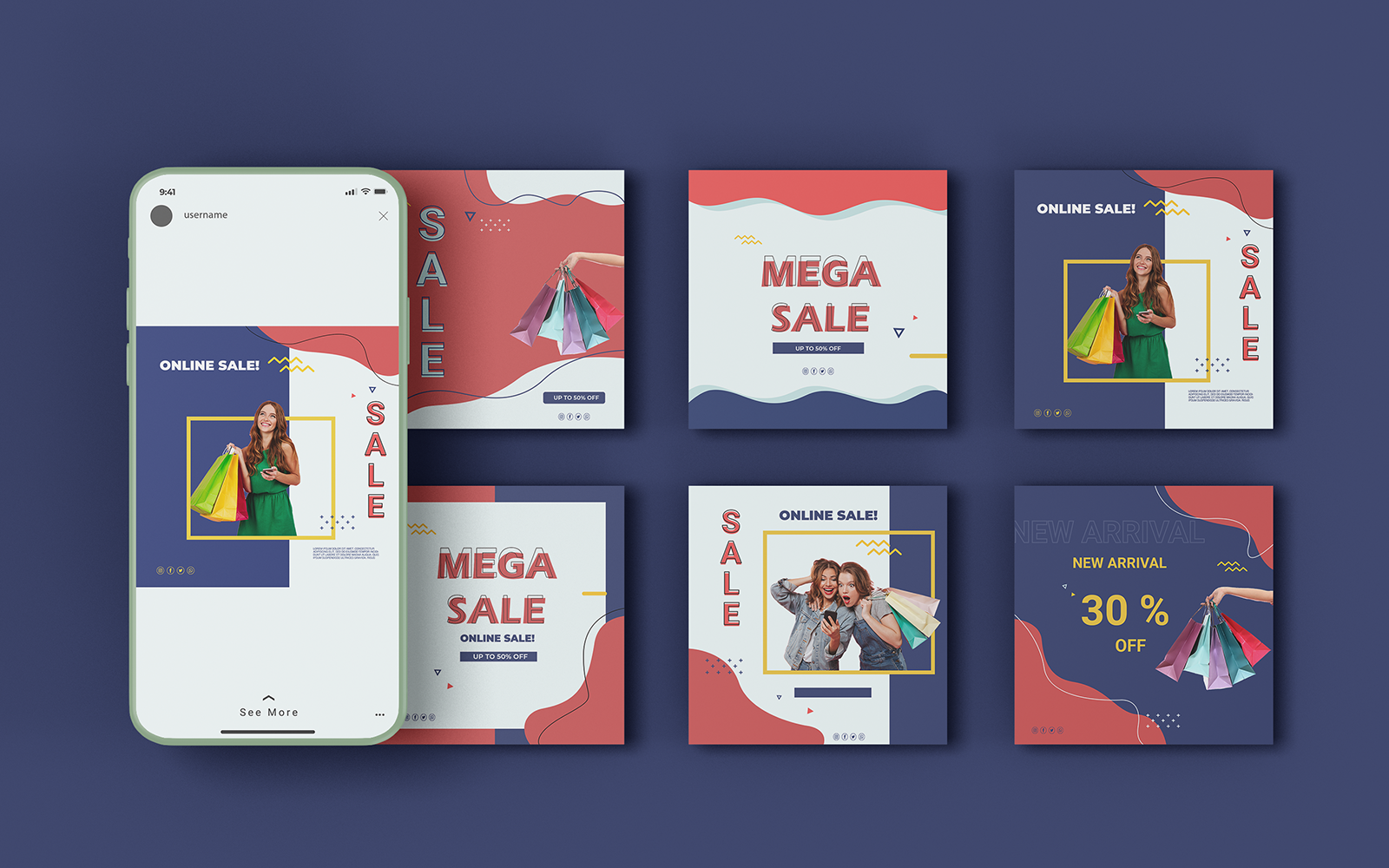 Shopping - Social Media Template-07-22