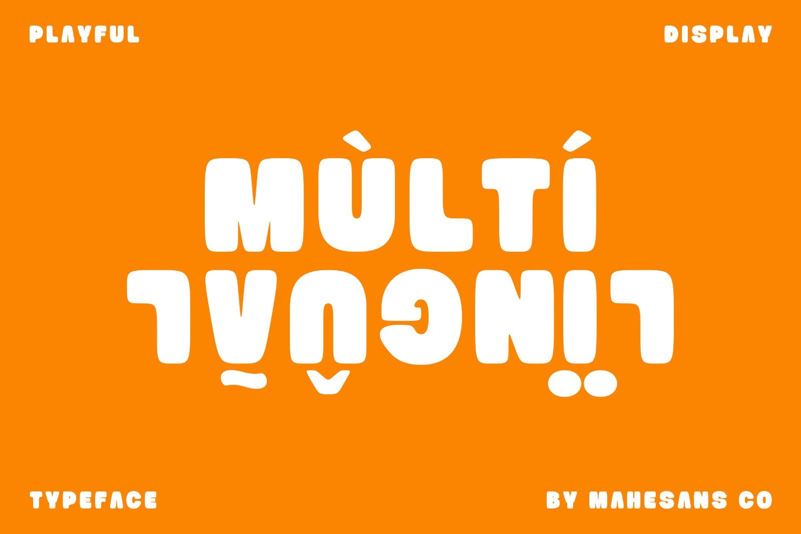 Bubble Gummy | Playful Display Font