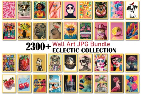 Eclectic Wall Art Collection Entire Shop Sale, Bundle Wall Art, Aesthetic wall posters, Wall Art, De