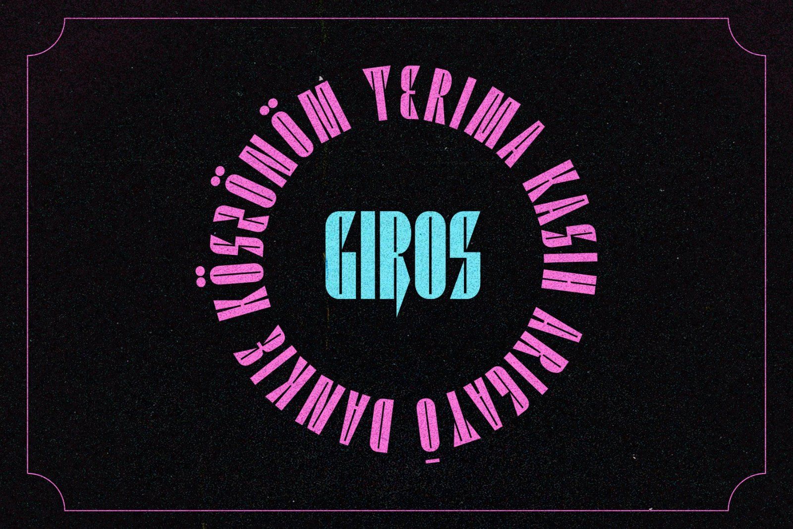 Giros Font