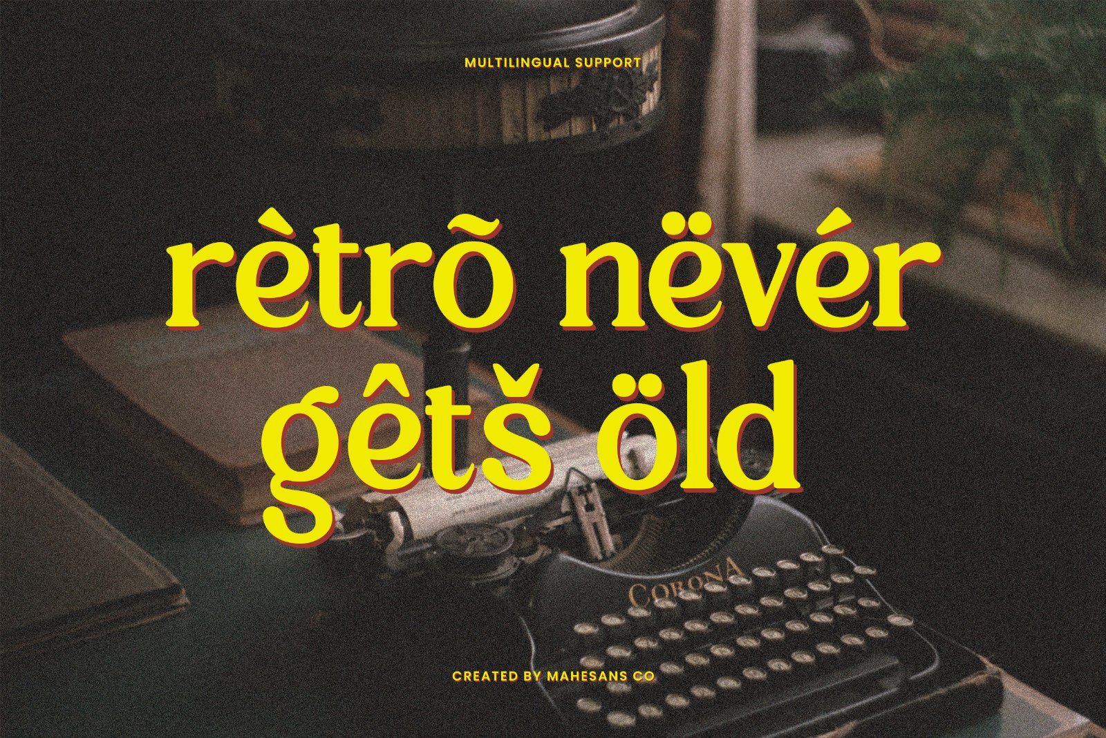 Wen Romun – Nostalgic Display Serif