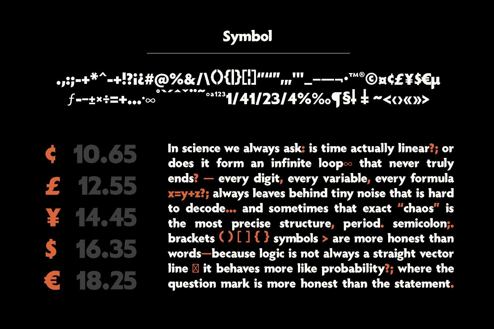 Garten - Sans serif Font