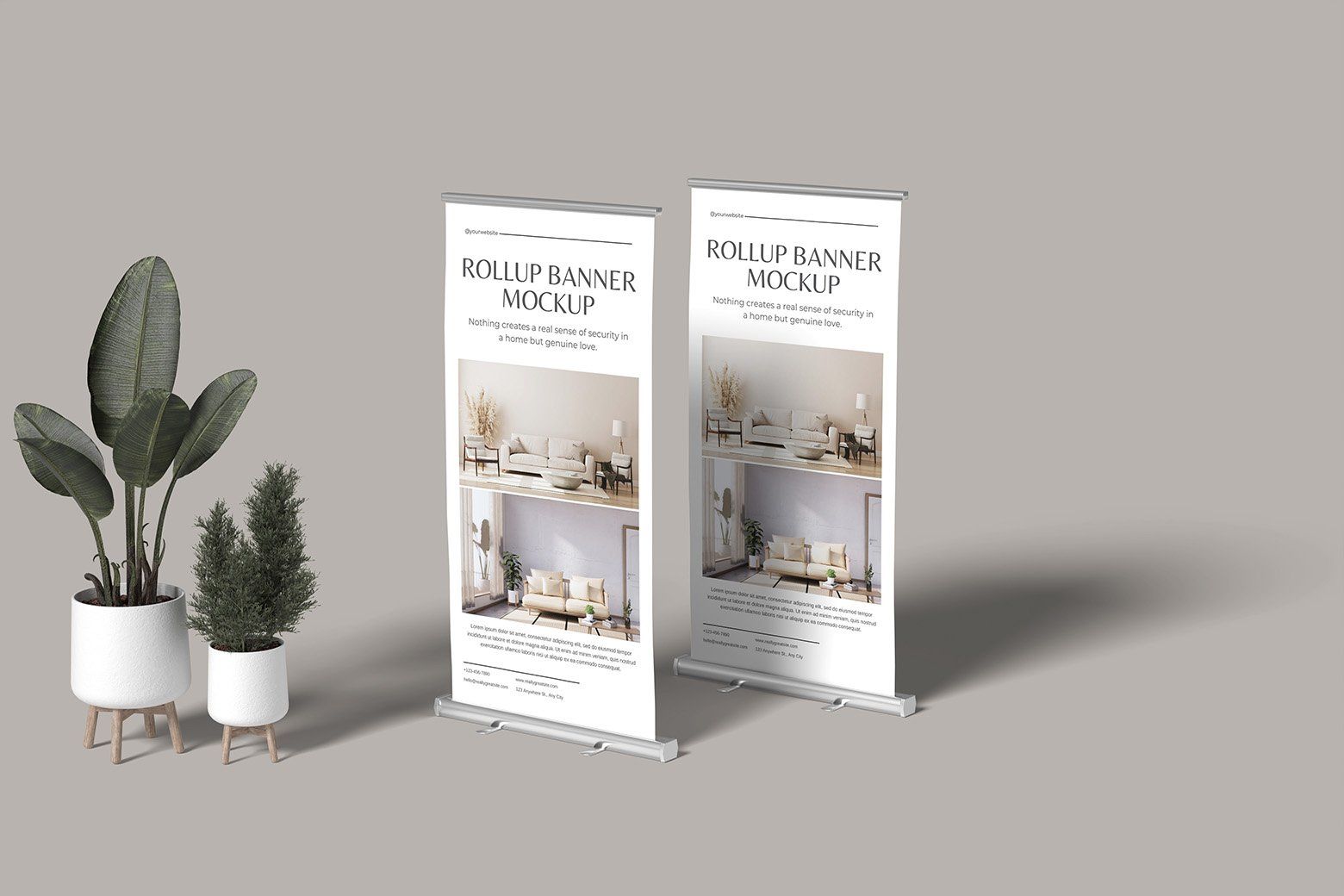 Rollup Banner Mockup