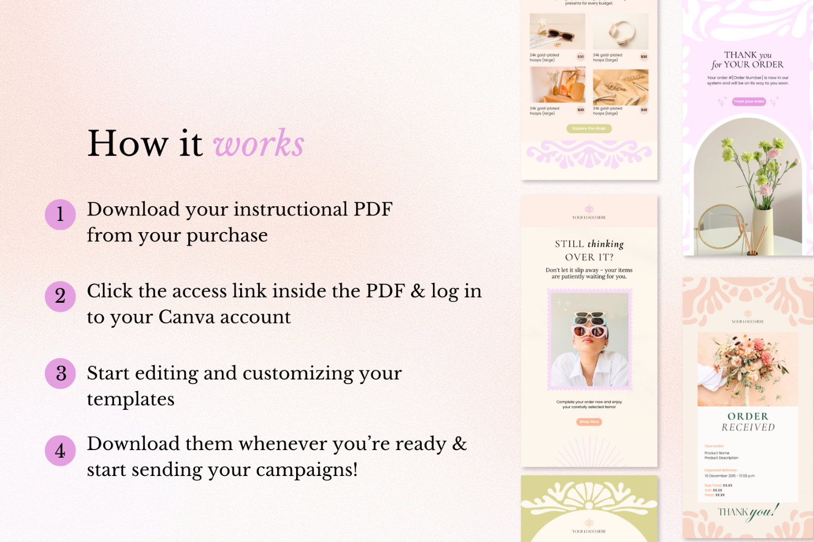 Email Marketing Canva Templates